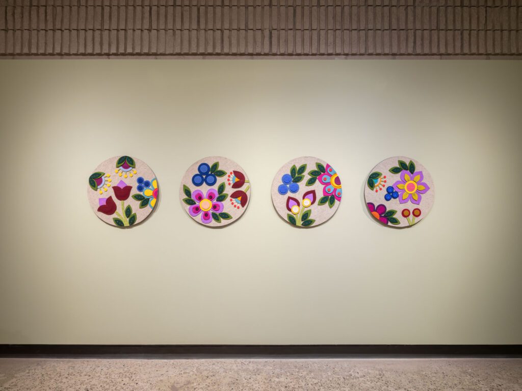 image for Jean Marshall, Gitigan, Gikinoo'amaatowin--This Is All Learning, Art Gallery of Burlington. 2025. Photo Credit Darren Rigo