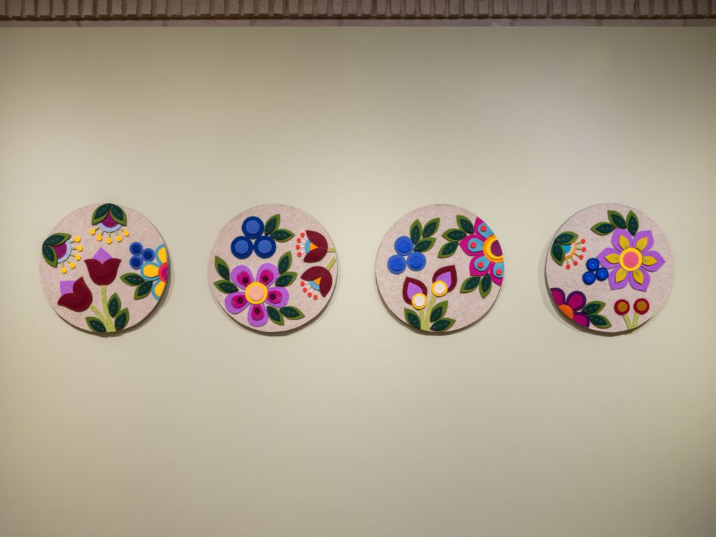 image for Jean Marshall, Gitigan, Gikinoo'amaatowin--This Is All Learning, Art Gallery of Burlington. 2025. Photo Credit Darren Rigo1