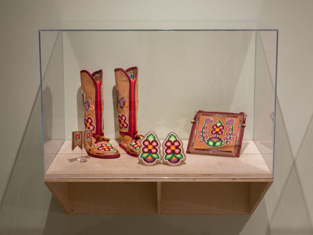 image for Nicole Richmond, Gikinoo'amaatowin--This Is All Learning, Art Gallery of Burlington. 2025. Photo Credit Darren Rigo2